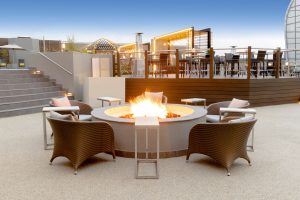 The San Deck, a popular rooftop bar and restaurant located at the Sandton Sun & Towers hotel in Johannesburg, South Africa | The Curated Table
