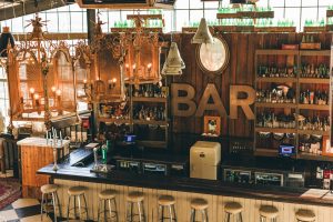 The interior of the Sir James van der Merwe bar in Johannesburg, South Africa | The Curated Table